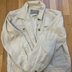 Columbia Light Tan Outdoor Jacket